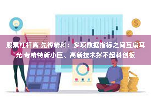 股票杠杆高 先锋精科：多项数据指标之间互扇耳光 专精特新小巨、高新技术撑不起科创板